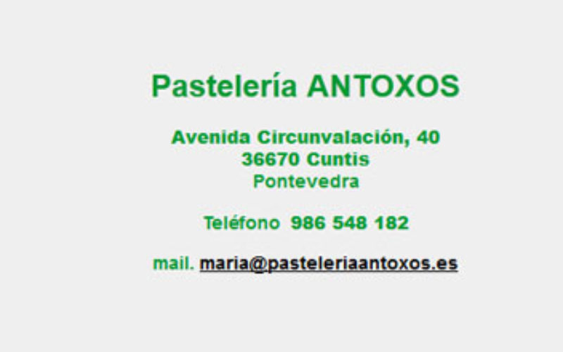 Pastelería Antoxos