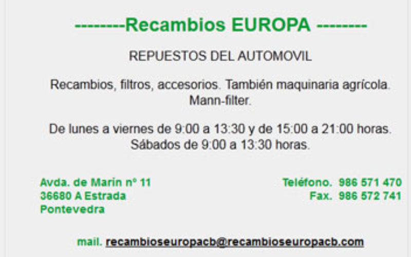Recambios Europa