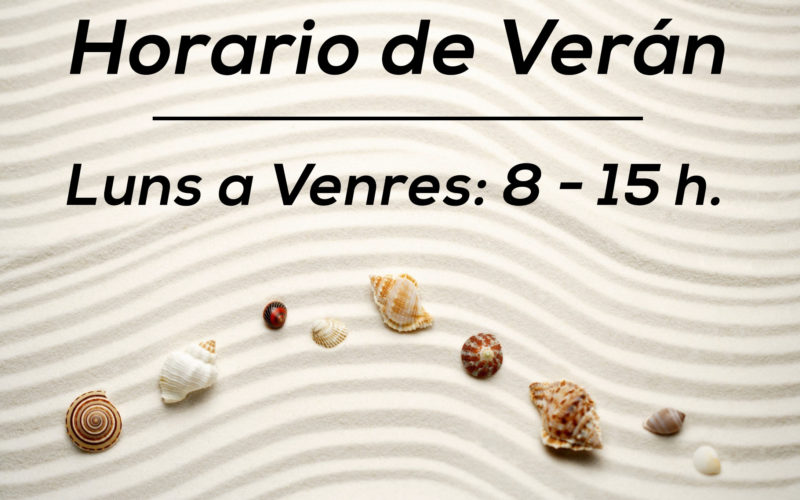 Nuevo horario de verano 2015